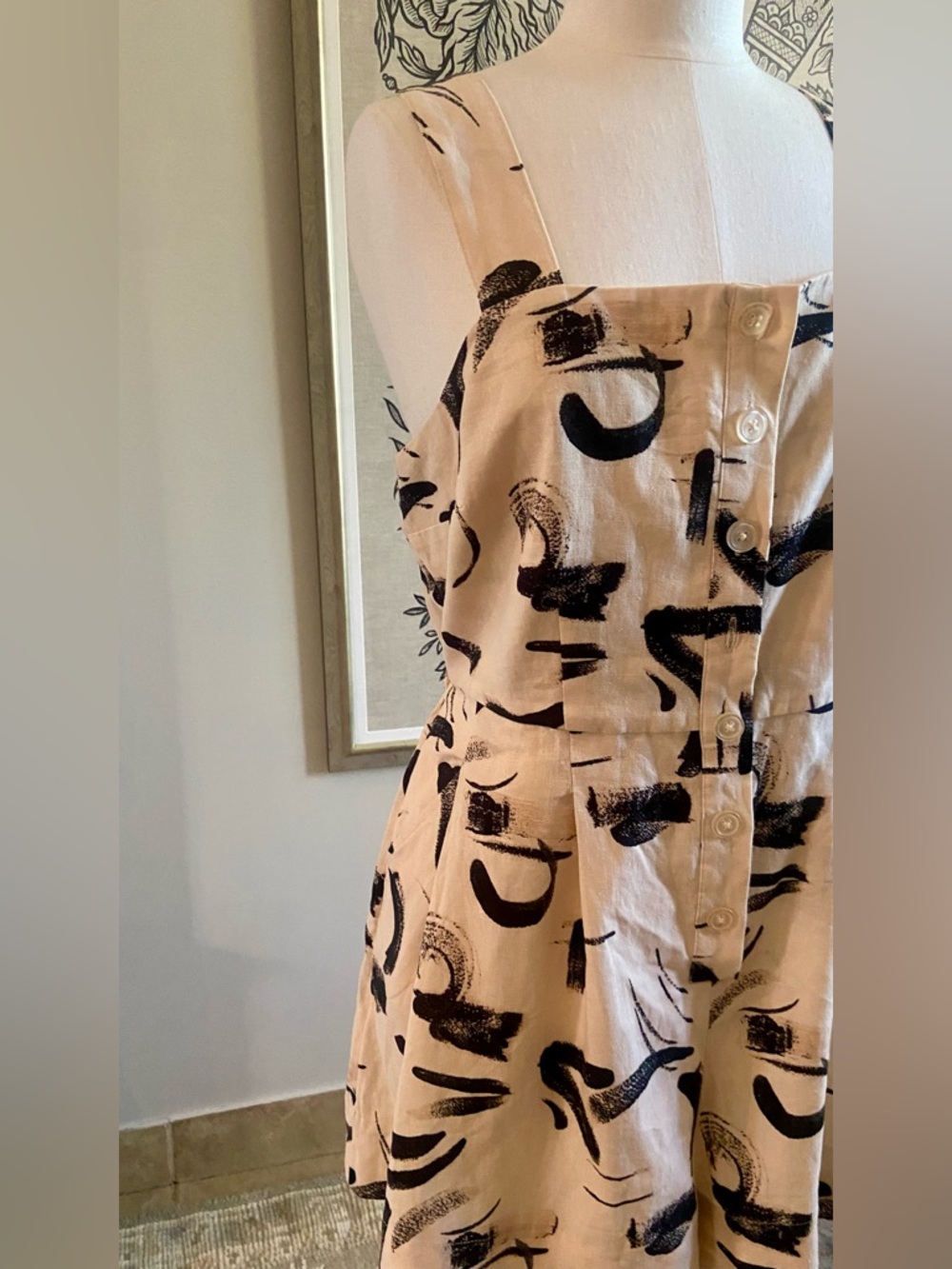 A New Day Abstract Romper